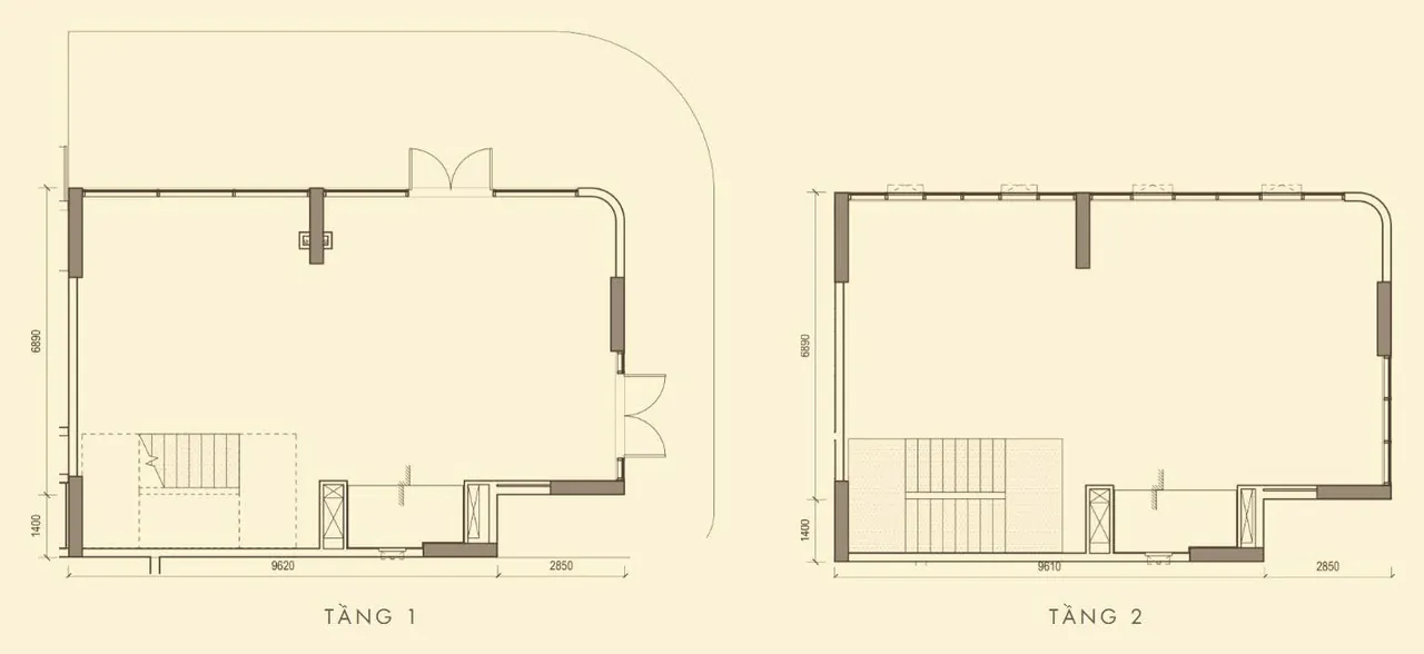 Mặt bằng căn Podium Shop Norton Park, căn tiêu biểu SH04, diện tích sàn 189,01 m²