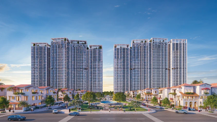 Phối cảnh tòa Beachtro Tower tại Blanca City, Vũng Tàu